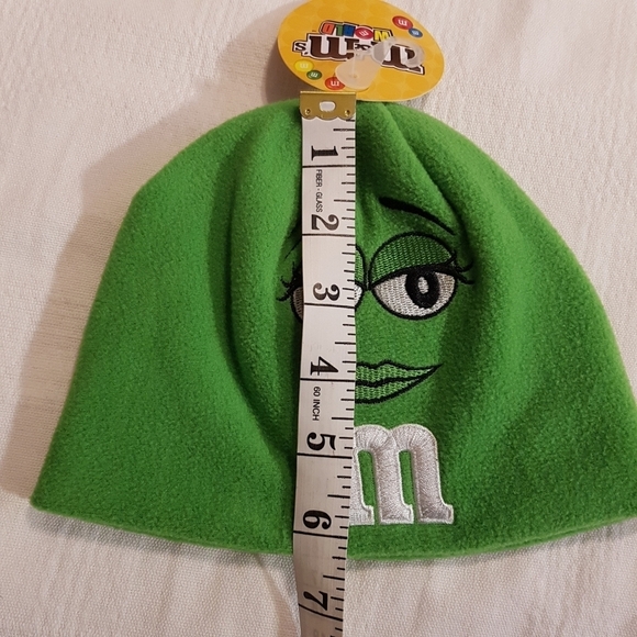 M & M fleece toddler hat, NWT - Picture 4 of 7